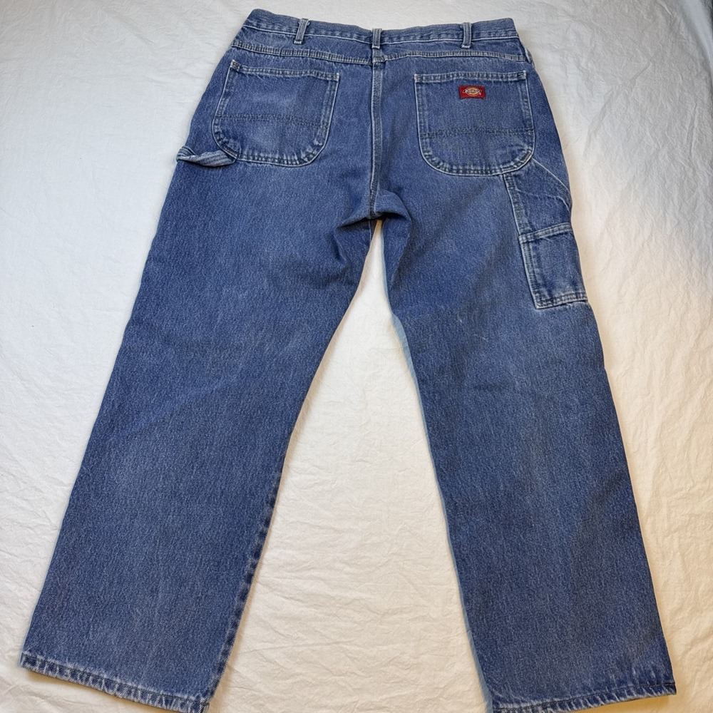 Carhartt Men's 36x30 Blue Jeans Cotton Workwear Denim